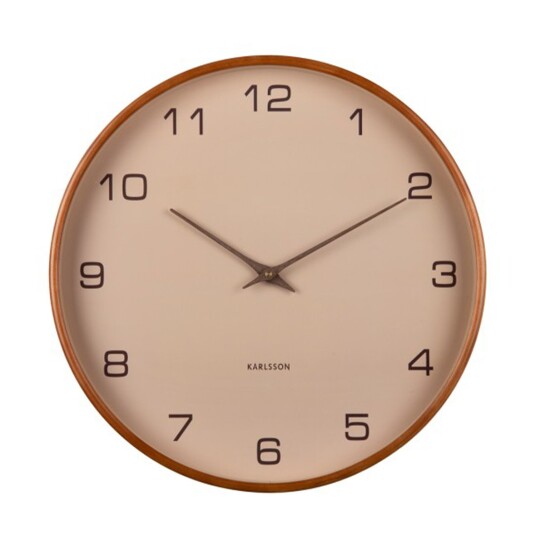Karlsson Acento Veggklokke KA5993SB   Unisex 40 cm Kvarts urverk