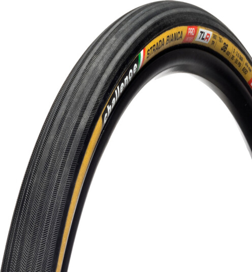 Challenge Strada Bianca TLR foldedekk gravel 700 x 36c tan