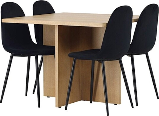Venture Home Spisegruppe Venture Home Leo med 4 Polar Stoler GR23576