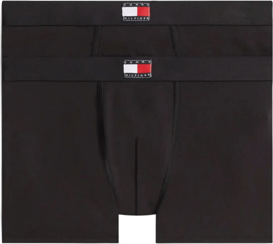 Tommy Hilfiger 2 Pack Cotton Trunk Black 164 170