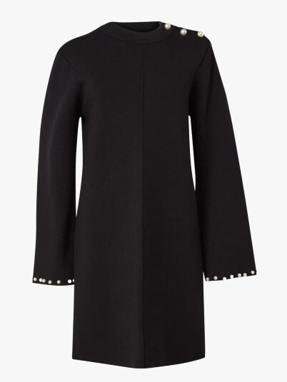 Y.A.S Hama Long Sleeve Pearl Knit Dress Sort S