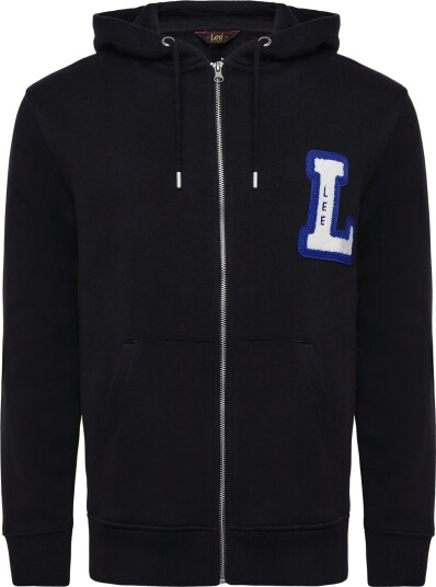 Lee Jeans Varsity Full Zip Black L