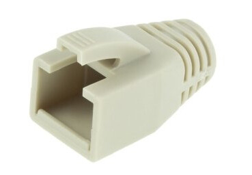 Act Rj45 Grey Boot For 8.0 Mm Cable. Colour: Grey Cable Boot Rj45 8.0Mm Grey (Fa2010)