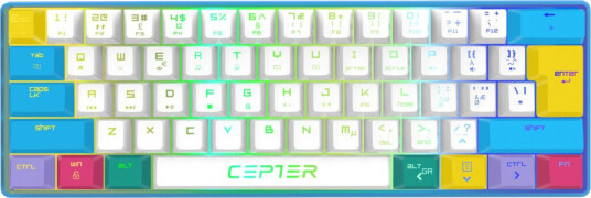 Cepter Khan Candy Mini gamingtastatur Cepter Khan Candy Mini gamingtastatur