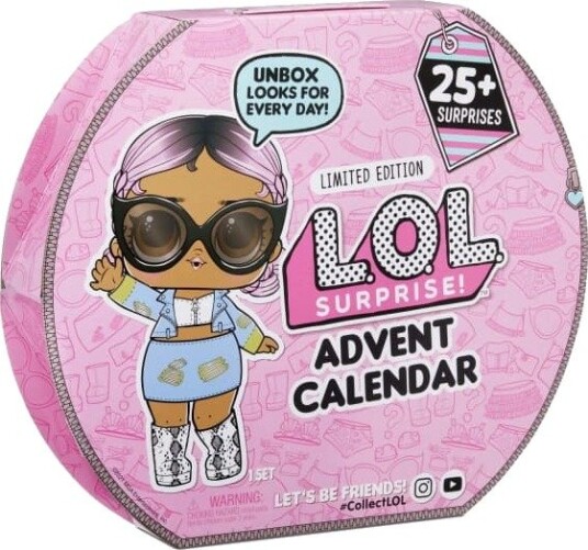 LOL. Overraskelsesadventskalender Flerfarget