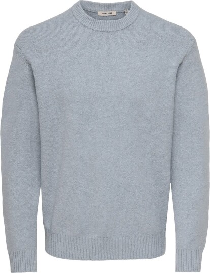 ONLY & SONS Onsjames Rlx Crew Knit Noos QUARRY L ONLY & SONS Onsjames Rlx Crew Knit Noos QUARRY L
