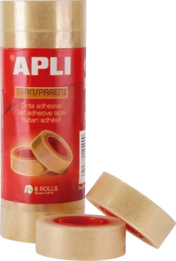 Apli Apli Kontortape 19 Mm 33 M 8 Stk.