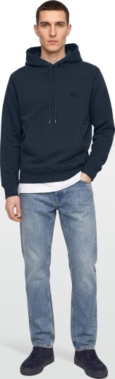 Maison Kitsune Bold Fox Head Patch Comfort Hoodie Navy XL