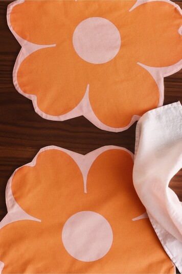 Jotex Bordmatte Med 2pakk Rosa WERNER 22267620301