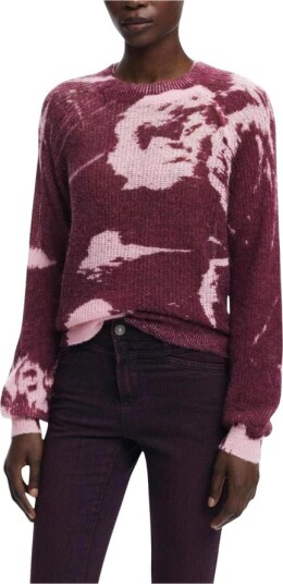 Desigual Dame Strikkevarer Rød L, Desigual Dame Strikkevarer Rød L,