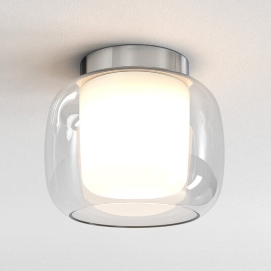 Astro Lighting Aquina 240 taklampe IP44 E27 - Polert krom