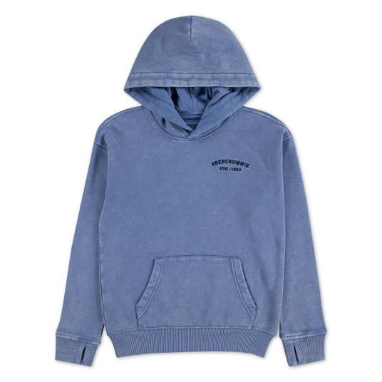 Abercrombie and Fitch Genser Sunfaded Moonlight Blue 146 152 Abercrombie and Fitch Genser Sunfaded Moonlight Blue 146 152