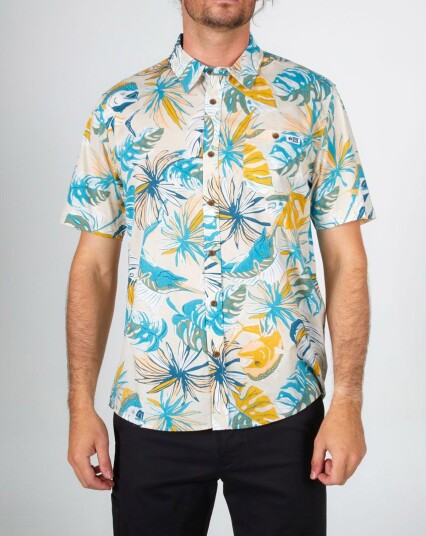Salty Crew Large Kine S/S Woven Hvit