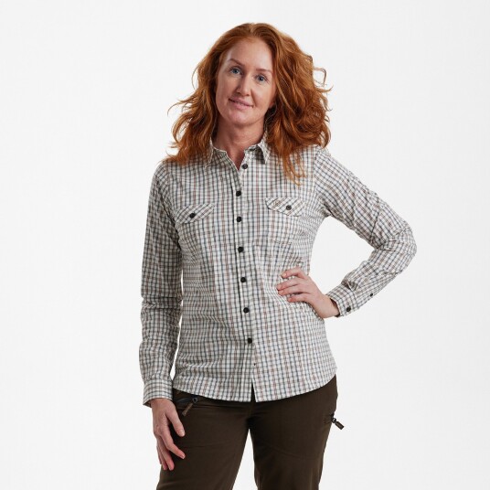 Deerhunter Lady Harper Shirt  Green Check 44