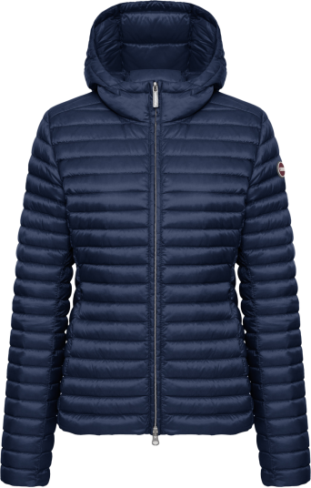 Colmar Women"s Light Down Jacket With Hood Navy Blue Colmar 46 EU 40 Colmar Women"s Light Down Jacket With Hood Navy Blue Colmar 46 EU 40