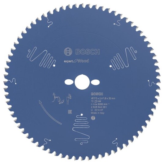 Bosch Sirkelsagblad 315 x 30 MM 72T Expert Wood