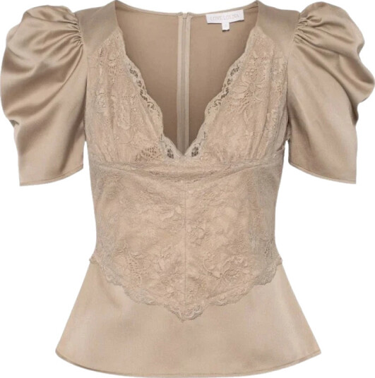 Love Lolina Dame Bluser & Skjorter Beige S, Love Lolina Dame Bluser & Skjorter Beige S,