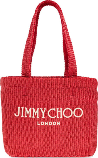 Jimmy Choo Dame Vesker Rød ONE SIZE,