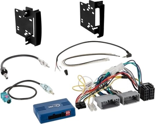 Komplet 2 Din Kit Chrysler/Dodge/Jeep/Vw /Amp Sort