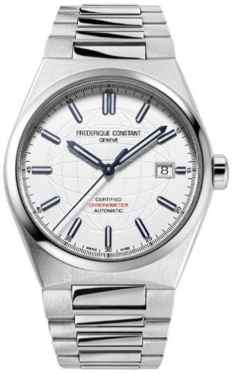 Frederique Constant Herreklokke FC 303S3NH26B Highlife Hvit/Stål Frederique Constant Herreklokke FC 303S3NH26B Highlife Hvit/Stål