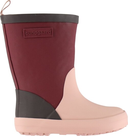 Bundgaard Gummistøvler m. for - Berry Blokk - Bundgaard - 25 - Gummistøvler Bordeaux Brun Rosa