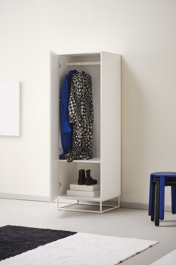 Jotex Garderobe Hvit unico/hvit hvit LYCKEBY 1741791040