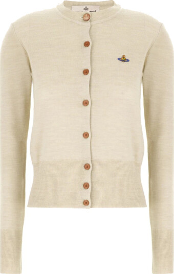Vivienne Westwood Dame Strikkevarer Beige S,