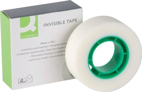 Q Connect Q Connect Matt Selvklebende Tape 19Mm 33M 5705831021648 Q Connect Q Connect Matt Selvklebende Tape 19Mm 33M 5705831021648