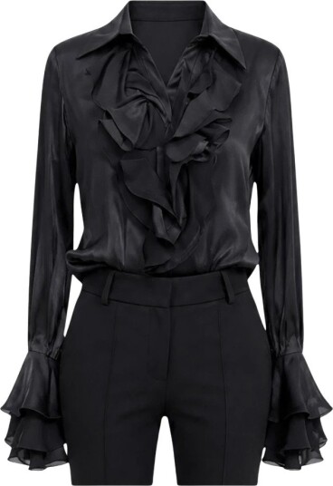 Actualee Dame Bluser & Skjorter Svart S,