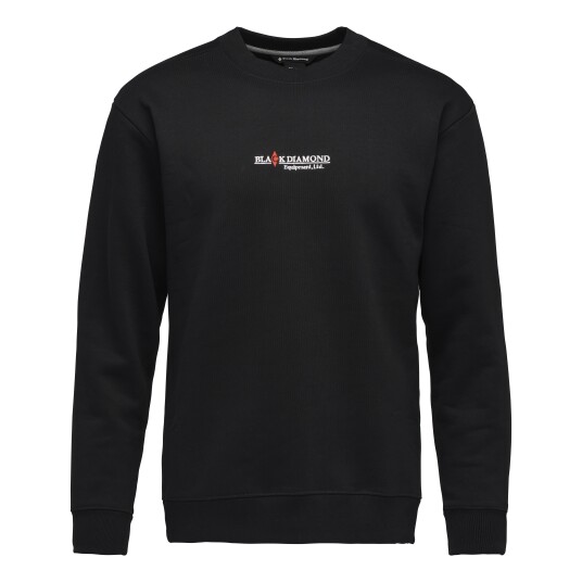 Black Diamond M Heritage Wordmark Crewneck Black M, Black