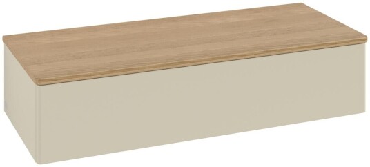 Villeroy & Boch Villeroy & Boch Antao Sideskap 120x50x26,8 cm m/lys Grå Matt/Eik
