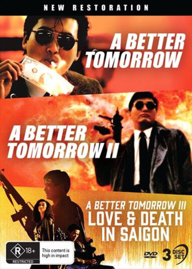 Better Tomorrow Trilogy DVD