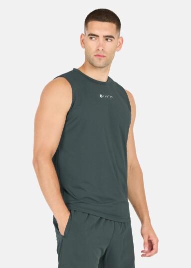 Roger M Hyperstretch Sleveless Dusty Forest L Treningssinglet Roger M Hyperstretch Sleveless Dusty Forest L Treningssinglet