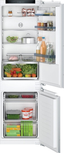 Bosch Serie 4 KIV86VFE1 Integrert Kombiskap med VitaFresh XXL Hvit Bosch Serie 4 KIV86VFE1 Integrert Kombiskap med VitaFresh XXL Hvit