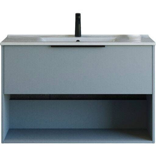 Dansani Mido+ Classic møbelpakke 101x44 cm matt lyseblå