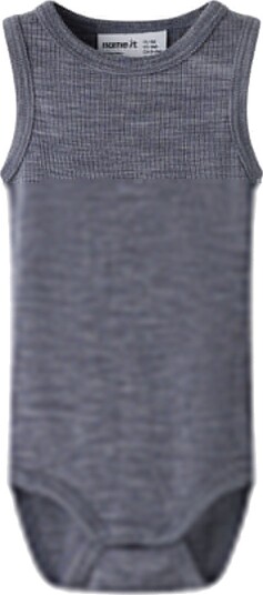Name It Body u/e NbnWax Folkstone Grå Name It 1½ år (86) Body uten ermer