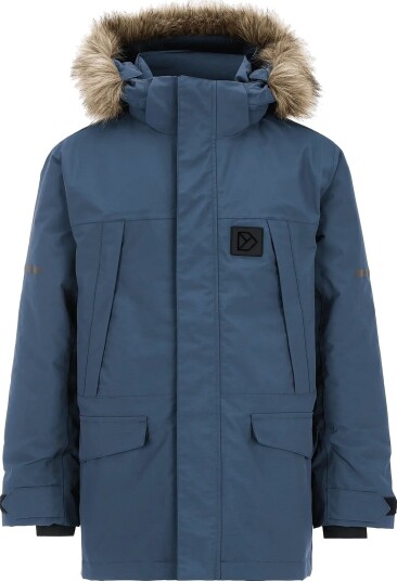 Didriksons Sylvin Kids" Parka MOUNTAIN BLUE 122