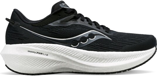 Saucony Women's Triumph 21 40.5, Black/White