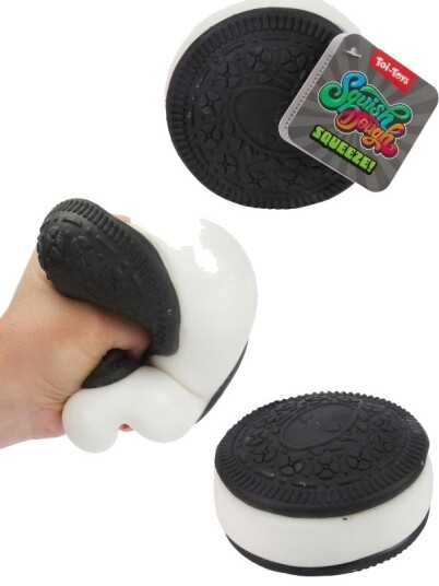 Squishdough Giant Cookie Myk Fidget-Kjeks 12cm