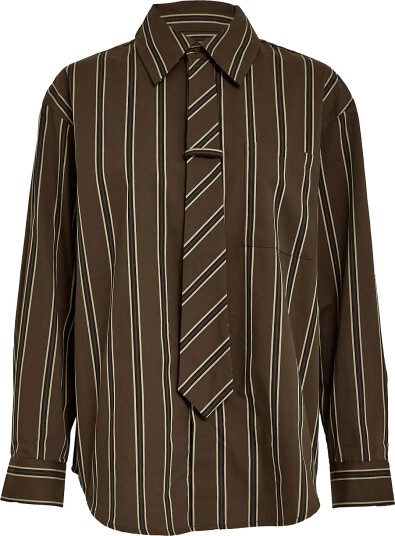 Minus Msjanine Shirt Brown 36 Minus Msjanine Shirt Brown 36