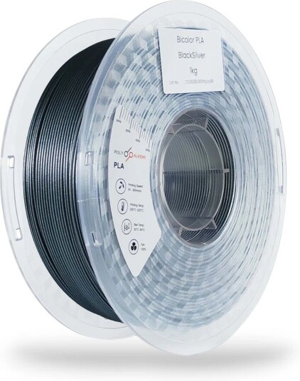 Polyalkemi Pla Bicolor Black Silver Polyalkemi Pla Bicolor Black Silver