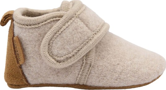 Mikk 4 Tøfler 1 Wool 2| Mikk line 19/20 Tøfler Beige Brun Hvit 19 20