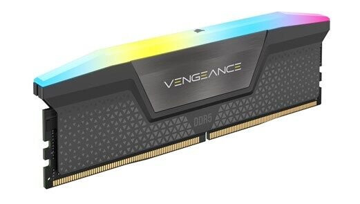 Corsair Vengeance RGB DDR5-5600 32GB CL40 Single Channel 1 pcs AMD EXPO & Intel XMP Gr med RGB