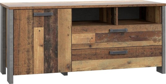 Cadle TV-Benk 142 cm - Brun/Grå