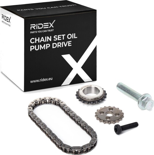 RIDEX 6138C0024 Kjedesett, oljepumpemotor