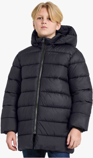 Didriksons Kids' Scoria Parka Black 150 Didriksons Kids' Scoria Parka Black 150