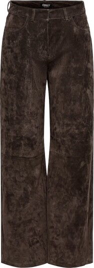 ONLY Onlisla Real Suede Pant Otw COFFEE BEAN XS