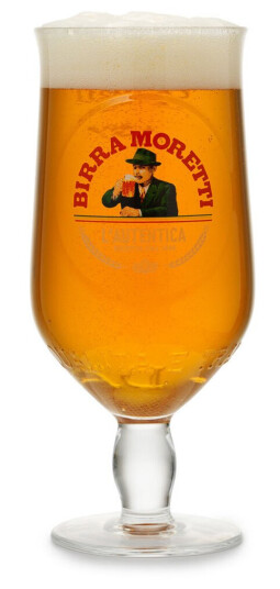 Birra Moretti ølglass 25 cl Birra Moretti ølglass 25 cl