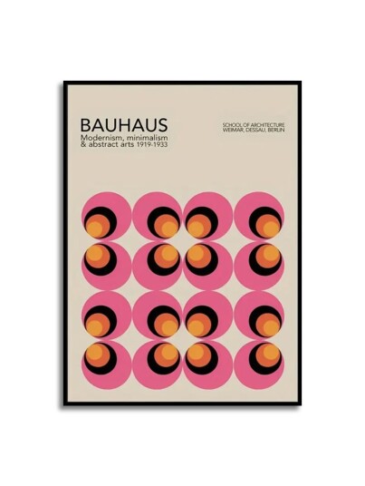 Namly Design Plakat Bauhaus Abstrakt Kunst POSTER13444