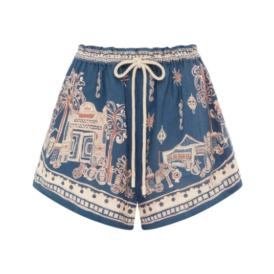 Alemais Dame Shorts Flerfarget 2XS,